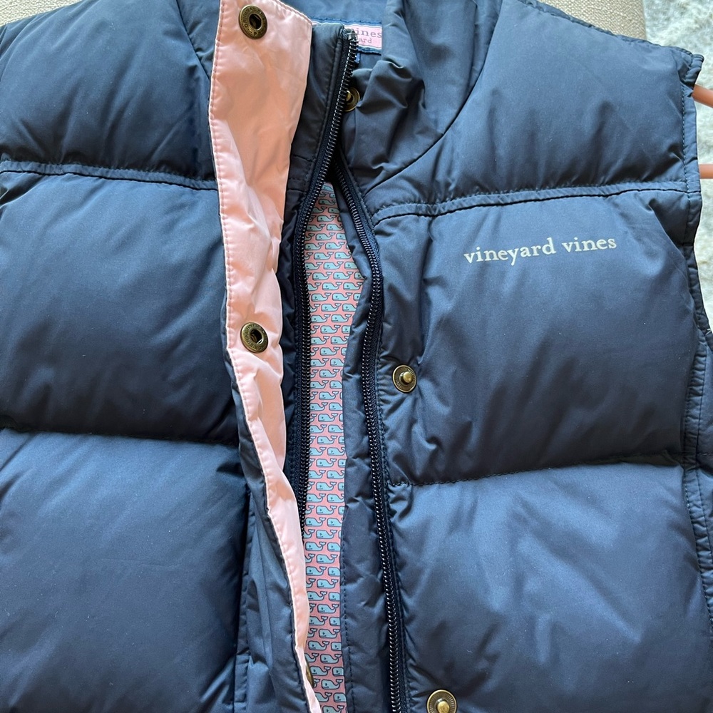 Vineyard Vines Women’s Puffer Vest Size Small